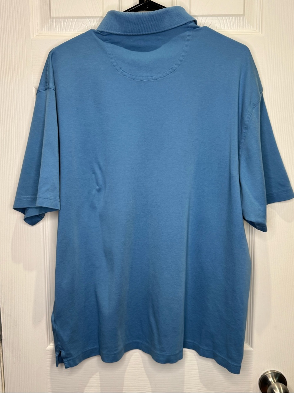 Jos A Bank Reserve Men’s XL Polo Short Sleeved Shirt Powder Blue Casual - Picture 4 of 7
